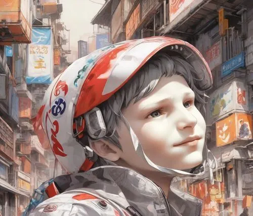 Boy,akira,pacitti,tsuneo,world digital painting,descender,futurekids,helmet,samguk,ryohei,hoshihananomia,bike kids,mongkok,quantic,kowloon,climbing helmet,hiro,huayi,kaneda,jasinski,youliang,Digital A