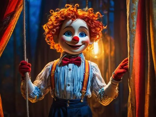 horror clown,pennywise,anabelle,jongleur,it,creepy clown,scary clown,puppet theatre,pagliacci,marionette,a wax dummy,puppet,circus show,animatronic,cirque du soleil,doll looking in mirror,strassman,twisty,cirque,marionettes,Conceptual Art,Fantasy,Fantasy 05