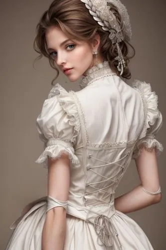 victorian lady,bridal clothing,victorian style,victorian fashion,wedding dresses,overskirt,bridal dress,wedding dress,crinoline,wedding gown,blonde in wedding dress,the victorian era,debutante,white l