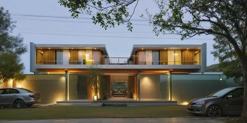 Respetar la imagen,a modern style house with light colored windows and doors,residential house,cube house,modern house,modern architecture,casita,eichler,Photography,General,Realistic