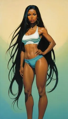 shawnna,black woman,ashanti,maraj,african american woman,black women,khia,monifa,azealia,minaj,real roxanne,negress,muscle woman,latell,female body,giantess,womanism,nubian,oshun,fahn,Conceptual Art,Fantasy,Fantasy 07