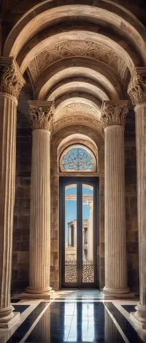 glyptothek,zappeion,celsus library,doric columns,colonnaded,peristyle,marble palace,neoclassical,greek temple,thomas jefferson memorial,colonnades,pergamon,neoclassicism,columned,classicism,serapeum,columns,pillars,erechtheion,colonnade,Illustration,Realistic Fantasy,Realistic Fantasy 20