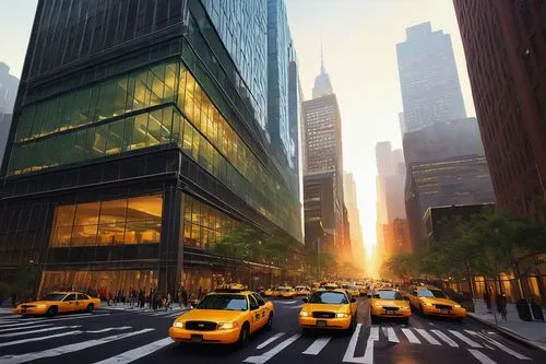 new york taxi,new york streets,new york,newyork,cityscapes,city scape,manhattan,taxicabs,megacities,megapolis,tishman,5th avenue,superhighways,newcity,urbanization,citicorp,yellow taxi,urbanized,wall street,bizinsider,Conceptual Art,Oil color,Oil Color 12