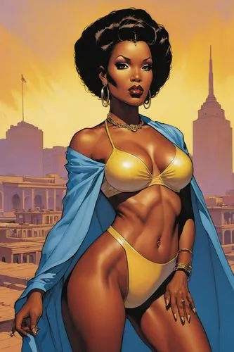 lilandra,ororo,toccara,promethea,coffy,cassaday,Conceptual Art,Fantasy,Fantasy 07