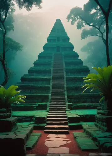 step pyramid,tikal,pyramid,chichen itza,eastern pyramid,pyramide,mypyramid,ziggurat,pyramids,kukulkan,aztecas,stone pyramid,azteca,ziggurats,kharut pyramid,pakal,pyramidal,yavin,mayan,bipyramid,Illustration,Abstract Fantasy,Abstract Fantasy 20