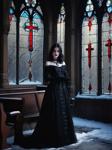 gothic woman,gothic portrait,vicar,volturi,novitiate,priest,gothic style,ecclesiastic,liturgy,gothic,dark gothic mood,mediatrix,gothicus,ecclesiatical,salvatorian,magdalene,priestly,hela,confessor,kneel,Conceptual Art,Graffiti Art,Graffiti Art 06