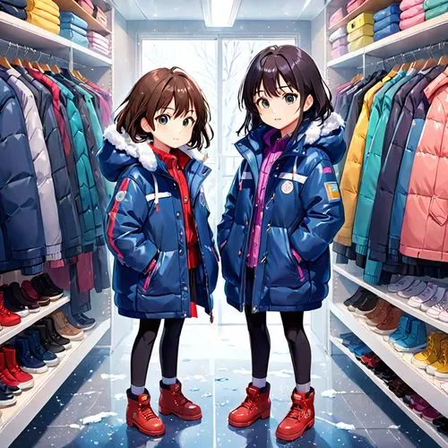 kumiko,raincoats,parkas,windbreakers,anime japanese clothing,parka,Anime,Anime,Realistic