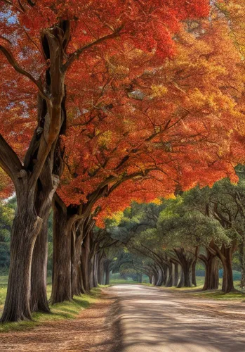tree lined path,tree lined lane,autumn in japan,tree-lined avenue,tree lined,maple road,autumn trees,autumn scenery,autumn tree,autumn forest,row of trees,maple tree,autumn landscape,red tree,fall landscape,colors of autumn,red maple,colorful tree of life,the trees in the fall,tree grove,Material,Material,Camphor Wood