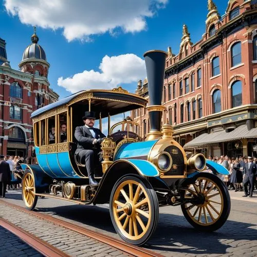 wooden carriage,horsecars,carriage,steam car,victoriana,horse-drawn carriage,Photography,General,Realistic