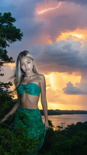 akuapem,stormy,hula,kerli,mermaid background,thundra