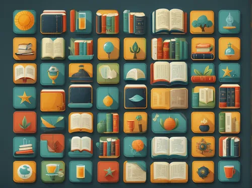 set of icons,icon set,book pages,office icons,books,bookshelf,fruit icons,fruits icons,old books,book illustration,fairy tale icons,sci fiction illustration,library book,objects,books pile,vintage books,book stack,book wall,bookcase,bookshelves,Illustration,Abstract Fantasy,Abstract Fantasy 17