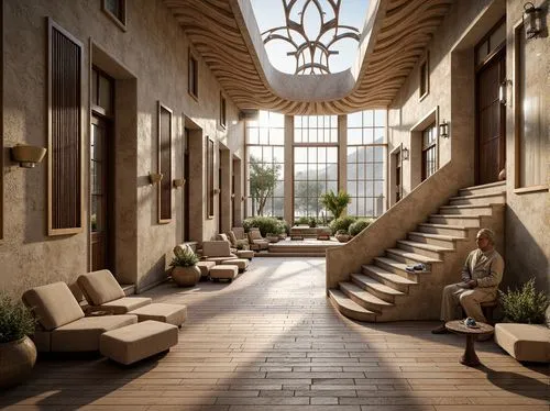 amanresorts,luxury home interior,3d rendering,lobby,riad,atriums,breezeway,penthouses,courtyards,conservatory,hotel lobby,inside courtyard,deakins,renderings,hovnanian,lofts,courtyard,render,loft,entrance hall