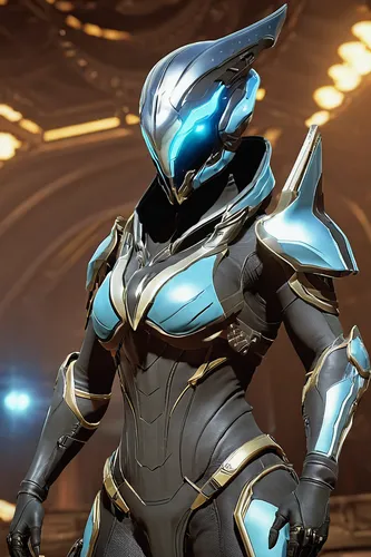 warframe, free-to-play, online multiplayer, sci-fi, third-person shooter, futuristic armor, space ninja, cooperative gameplay, action-packed, PvE missions, PvP arenas, customizable Warframes, parkour 