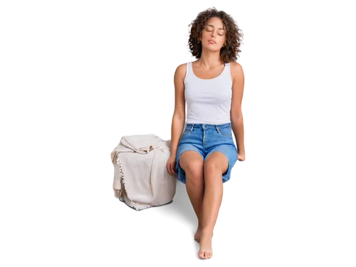 trampolining--equipment and supplies,travel woman,carry-on bag,luggage and bags,carrycot,girl on a white background,travel pillow,seat cushion,girl sitting,thermal bag,non woven bags,travel insurance,luggage set,luggage,lotus position,backpacker,diaper bag,air mattress,baggage,incontinence aid,Art,Classical Oil Painting,Classical Oil Painting 14