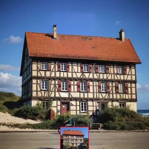 Beachte die kleine Vorlage unten im Bild.,hiddensee,sylt,rügen island,usedom,rubjerg knude,cadzand bad,rubjerg knude lighthouse,amrum,half-timbered house,norderney,westerhever,fisherman's house,binz,c