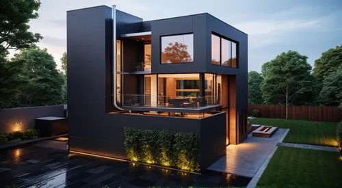 modern house,landscape design sydney,3d rendering,modern architecture,garden design sydney,cubic house,landscape designers sydney,cube house,render,frame house,corten steel,revit,dreamhouse,smart house,renders,residential house,house shape,modern style,homebuilding,inverted cottage,Photography,General,Realistic