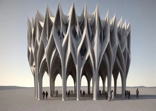 steel sculpture,futuristic architecture,cube stilt houses,archidaily,cubic house,kirrarchitecture,arhitecture,outdoor structure,metal cladding,nonbuilding structure,facade panels,honeycomb structure,burning man,dunes house,syringe house,calatrava,solar cell base,steel construction,admer dune,sky space concept