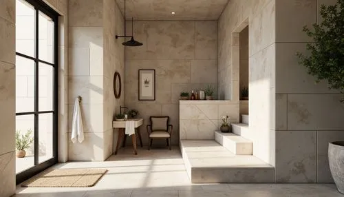 modern minimalist bathroom,luxury bathroom,bath room,travertine,bathroom,marazzi