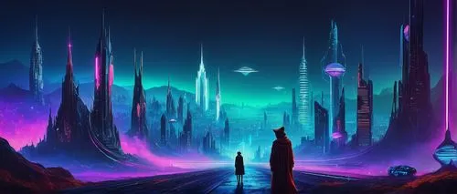 futuristic landscape,alien world,alien planet,fantasy landscape,scifi,vast,sci fi,sci-fi,sci - fi,space art,ice planet,sci fiction illustration,fantasy city,barren,futuristic,ancient city,space port,cityscape,dune,fantasy world,Illustration,Abstract Fantasy,Abstract Fantasy 16