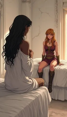 gothel,merida,coriaria,sapphic,annabeth,volstagg,frigga,sigyn,starfire,bechdel,amora,megara,inhumans,horrobin,consulting room,heroines,eilonwy,lesbia,elfquest,siryn