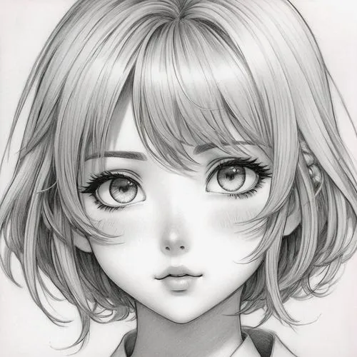 mabuchi,kaede,jurata,kofuku,nanami,haru,chihiro,kawakami,akane,krita,hanabusa,chiaki,kotoko,eyes line art,nanako,sakimoto,yachi,niijima,haruno,akari,Illustration,Black and White,Black and White 30