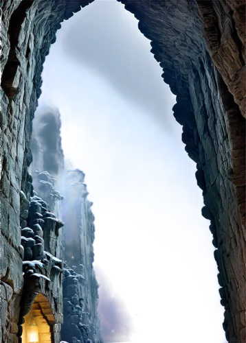 ice castle,ice cave,tirith,thingol,erebor,caverns,gondolin,the blue caves,blue caves,rivendell,sea caves,fantasy landscape,shadowgate,cave church,blue cave,undermountain,icewind,labyrinthian,nargothrond,alfheim,Illustration,Retro,Retro 15