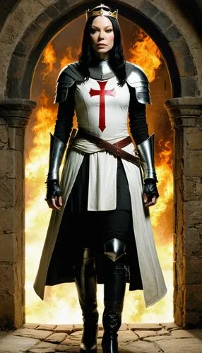 joan of arc,templar,hospitaller,hospitallers,crusader,cleric,ermengarde,mediatrix,vicar,kushana,lady medic,krietor,nun,inquisitor,mediaeval,scotswoman,caramon,berengaria,paladin,gwenda,Illustration,Realistic Fantasy,Realistic Fantasy 29