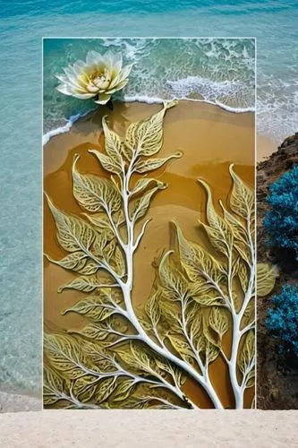 art forms in nature,seaweeds,sand art,seaweed,nature art,natural art,fractals art,sea kale,tide pool,soft coral,glass painting,stony coral,coral swirl,environmental art,coral reefs,kelp,sea lettuce,be