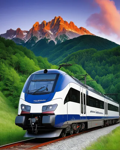 Embark on a luxurious Eurobahn adventure and indulge in comfort and style,high-speed train,high speed train,high-speed rail,intercity train,intercity express,oebb,eurobahn,electric train,international