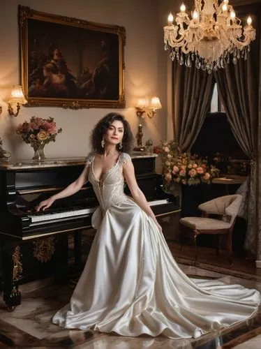 wedding photography,fiordiligi,concerto for piano,pianist,traviata,habanera,pianoforte,bridal gown,bridal,steinway,mezzosoprano,grand piano,bridal suite,sposa,silver wedding,bridal dress,wedding gown,bergersen,wedding dress,caballe,Illustration,Paper based,Paper Based 22