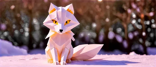 white fox,vulpine,lowpoly,desert fox,a fox,sand fox,foxed,outfoxed,foxpro,little fox,fox,cute fox,redfox,garden-fox tail,low poly,red fox,the red fox,vulpes,foxl,kitsune,Unique,Paper Cuts,Paper Cuts 02