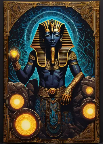 tutankhamun,tutankhamen,king tut,horus,pharaoh,pharaonic,pharaohs,scarab,hieroglyph,ancient egyptian,ramses,ancient egypt,ankh,nile,maat mons,dark blue and gold,hieroglyphs,egyptology,emperor,ramses ii,Illustration,Black and White,Black and White 15