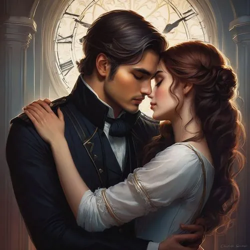 maxon,romantic portrait,melian,alberthal,garamantes,regencies,liaisons,onegin,waltz,josleyn,abriel,elizalde,amoureux,horrobin,carstairs,amantes,elopement,sabriel,amants,malec,Conceptual Art,Fantasy,Fantasy 17