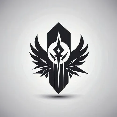 war tag,a stylized illustration of a wrench and wings,arryn,archon,uniphoenix,valk,hand draw vector arrows,talon,Unique,Design,Logo Design