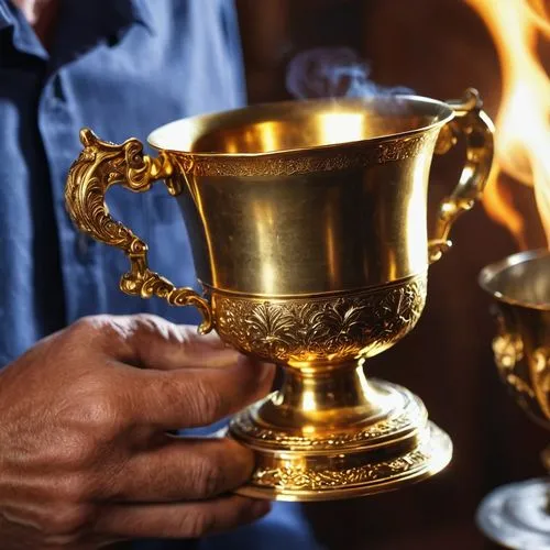 gold chalice,the hand with the cup,chalice,cauldron,golden pot,the cup,goblet,coppersmiths,trophy,sabarimala,samovar,golden candlestick,pokal,tschammerpokal,bledisloe,olympic flame,chalices,thurible,kikambala,tankards,Photography,General,Realistic