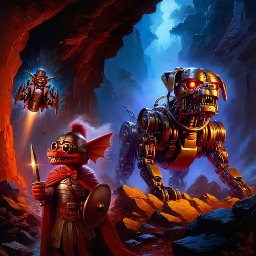 guards of the canyon,golems,automatons,mordenkainen,vakama,deathwatch