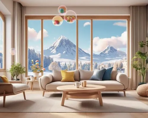 sky apartment,livingroom,living room,scandinavian style,apartment lounge,modern living room,alpine panorama,ski resort,sylvania,an apartment,alpine style,winter background,snowhotel,snow scene,apartment,snow landscape,home landscape,sitting room,3d background,background design,Unique,Pixel,Pixel 02