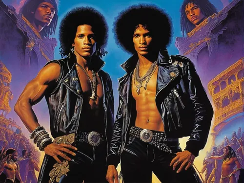 clone jesionolistny,afro-american,afro american,jheri curl,warriors,1980s,afroamerican,purple rain,goats,workout icons,dig it up,1980's,musketeers,young goats,rock music,kings,guards of the canyon,icons,wall,thrash metal,Conceptual Art,Sci-Fi,Sci-Fi 19