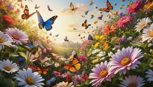 butterfly background,butterflies,rainbow butterflies,mariposas,butterfly floral,chasing butterflies,butterfly day,flower background,butterfly isolated,sea of flowers,fluttery,butterfly,spring background,butterfly effect,floral background,isolated butterfly,blue butterfly background,sky butterfly,nature background,beautiful wallpaper,Photography,General,Natural