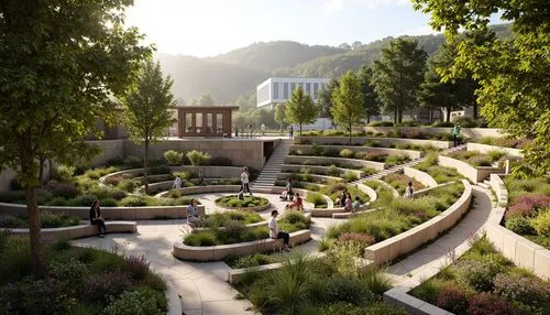 landscape design sydney,landscape designers sydney,biopiracy,urban park,nature garden,garden of plants,monastery garden,garden design sydney,getty centre,garden of the fountain,landscaped,sake gardens,gardens,the old botanical garden,amphitheater,3d rendering,ecotopia,palace garden,terraces,zen garden