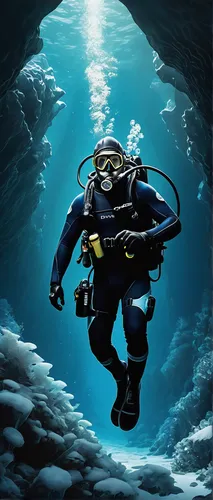 scuba,aquanaut,scuba diving,underwater diving,divemaster,diving equipment,deep sea diving,dive computer,diver,diving helmet,submersible,dry suit,underwater background,freediving,buoyancy compensator,marine scientists,undersea,under the water,diving regulator,deep-submergence rescue vehicle,Illustration,Paper based,Paper Based 05