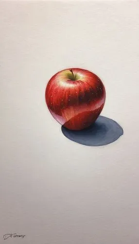 hyperrealism,photorealist,anamorphosis,3d art,photorealism,red apple,Illustration,Paper based,Paper Based 02