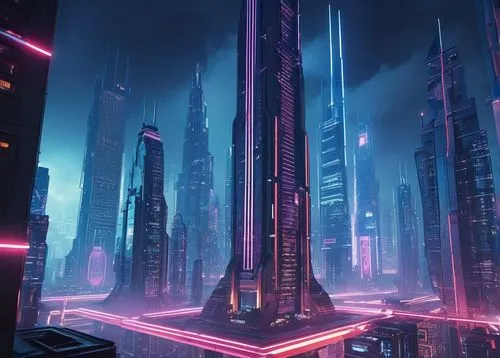 cybercity,futuristic landscape,cybertown,coruscant,cyberpunk,cyberworld,cyberia,metropolis,cyberport,mainframes,futuristic,arcology,cyberscene,tron,neuromancer,polara,cyberview,synth,futurist,cityscape,Photography,Artistic Photography,Artistic Photography 09