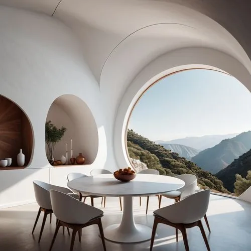 breakfast room,igloos,superadobe,amanresorts,roof domes,round hut,Photography,Documentary Photography,Documentary Photography 08