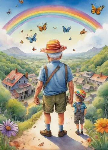 children's background,a collection of short stories for children,munsch,ravensburger,imaginationland,walk with the children,Illustration,Children,Children 03