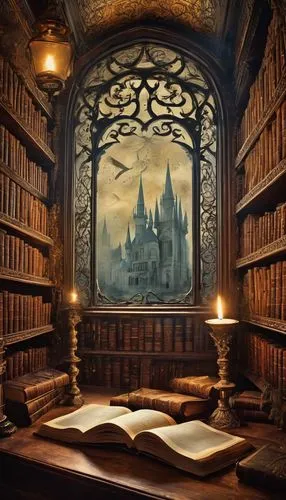 hogwarts,magic book,bookshelves,book wall,scholar,the books,old library,books,fantasy picture,a fairy tale,library book,fantasy art,old books,study room,fairy tale,fairy tales,fairytales,fairy tale castle,3d fantasy,sci fiction illustration,Unique,Paper Cuts,Paper Cuts 06