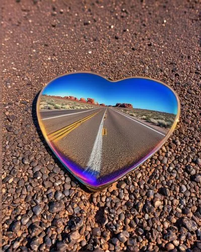 heart shape frame,route 66,colorful heart,painted hearts,stone heart,heart background,rearviewmirror,rearview mirror,zippered heart,traffic light with heart,wing mirror,side mirror,heart medallion on railway,wooden heart,red and blue heart on railway,car mirror,heart shaped,love heart,heart,sonoita,Photography,General,Realistic