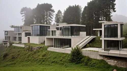 cube stilt houses,cubic house,cube house,terraces,dunes house,house in mountains,Photography,General,Realistic