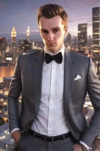 hand in pocket,a man in a tuxedo with a night city background,men's suit,formal guy,businessman,bomer,debonair,zegna