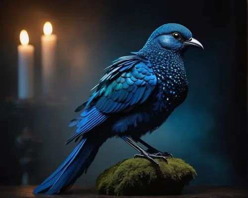 ravenclaw,blue parrot,hyacinth macaw,blue parakeet,blue bird,night bird,beautiful bird,an ornamental bird,blue macaw,caeruleus,nocturnal bird,pombo,bluejay,blue peacock,blue lamp,raven sculpture,ravenstein,raven bird,pompadour cotinga,ornamental bird,Conceptual Art,Graffiti Art,Graffiti Art 11